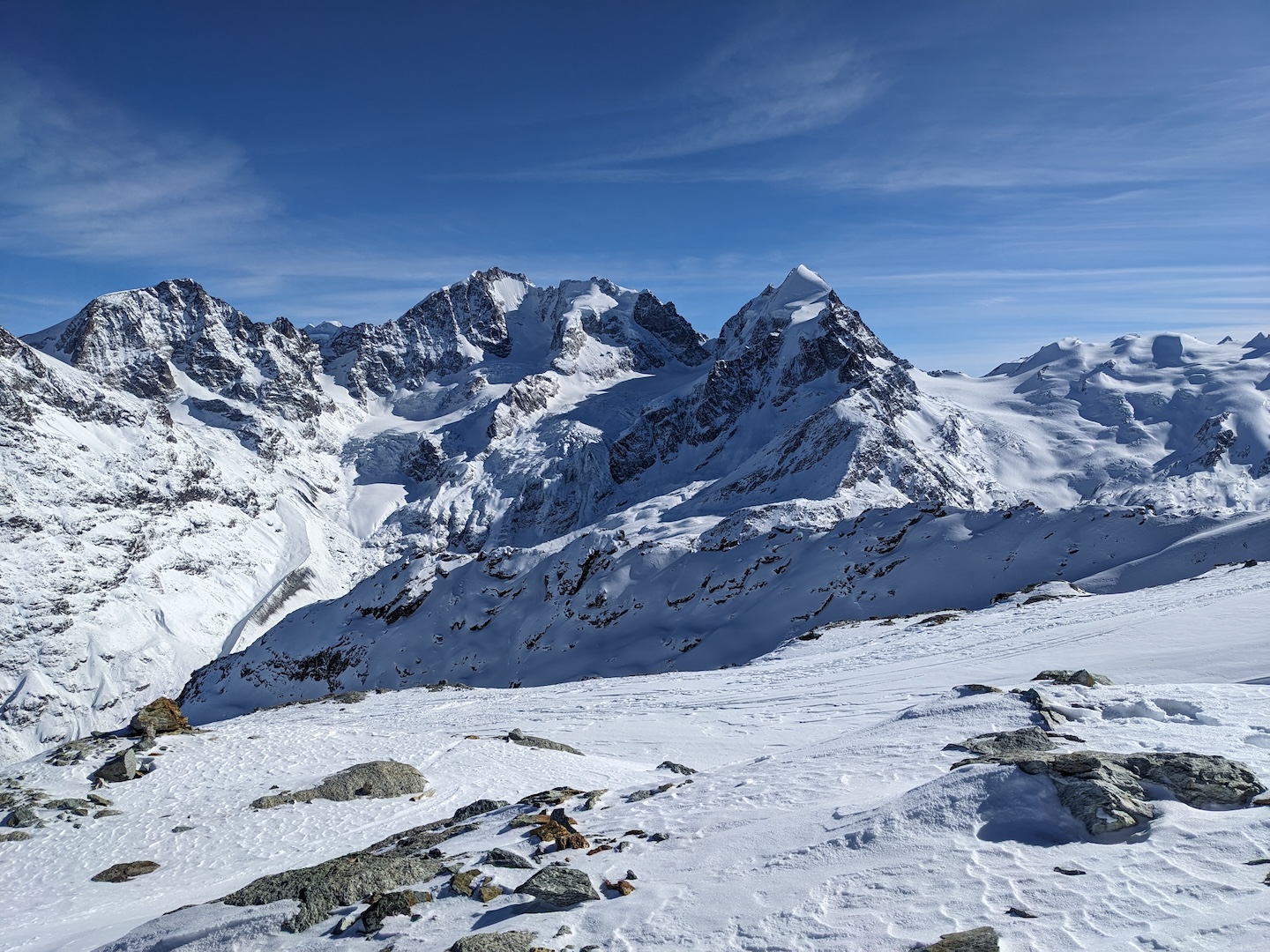 Corvatsch Mountain, St Moritz, Engadin, Graubünden, Switzerland